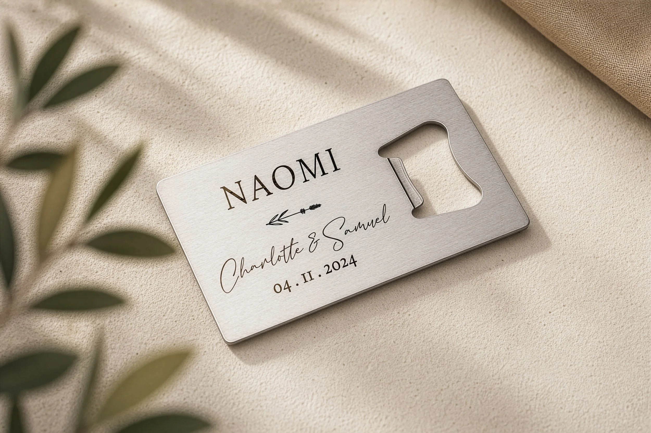 Personalised Bottle Openers for weddings in Margaret River.