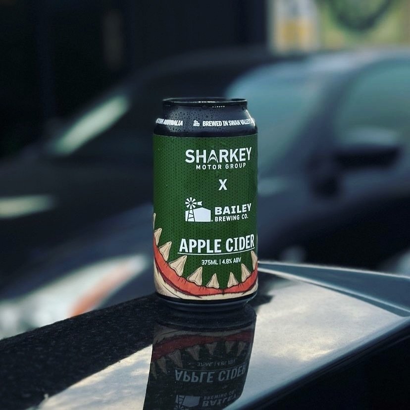 New collaboration project designed for @baileybrewingco x @sharkey_autodetailing_perth