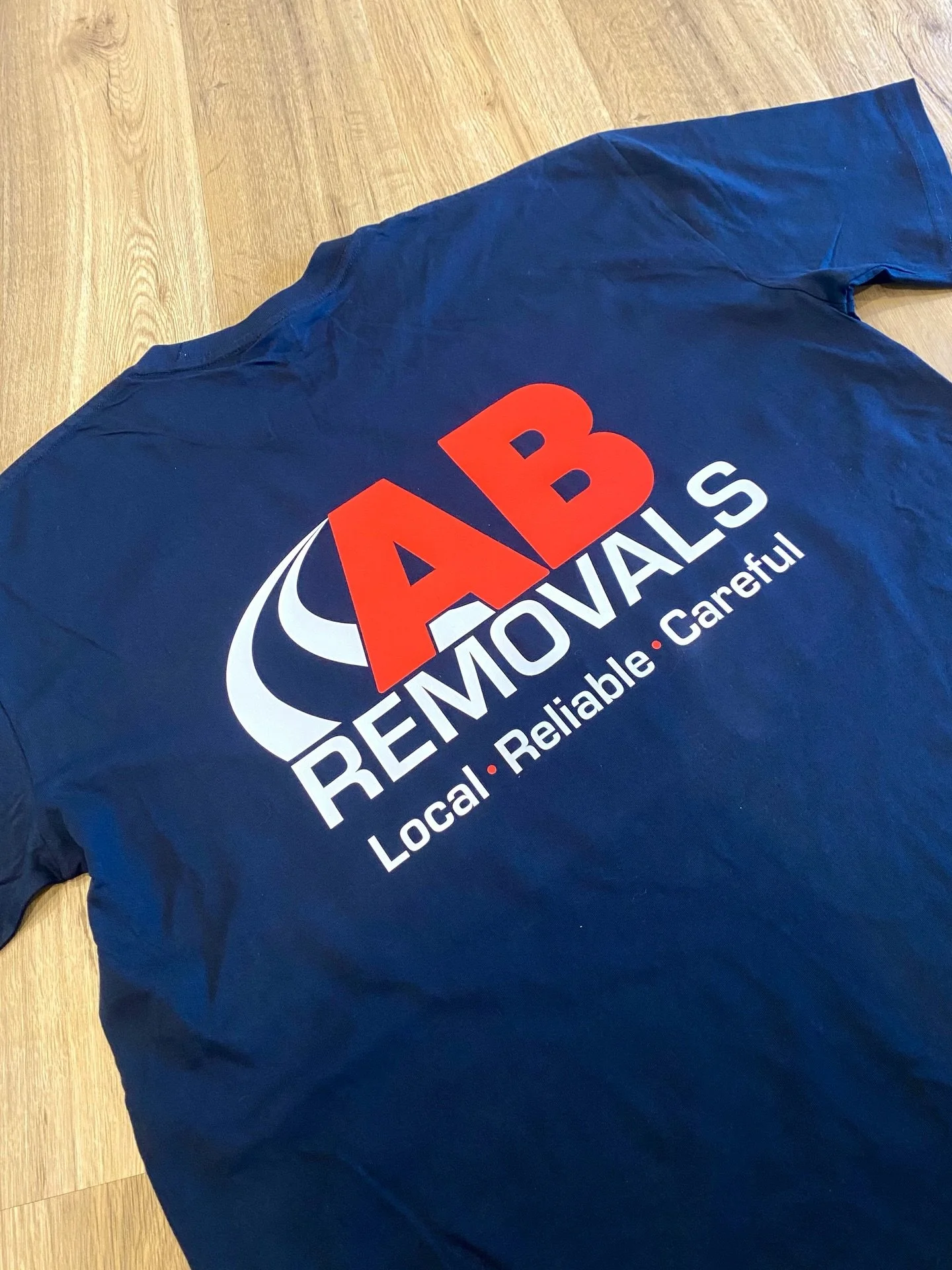 T-shirts and caps printed for A to B Removals South West. Providing affordable and reliable home and commercial relocations in the South West &amp; Great Southern. If you&rsquo;re planning a move and want it done properly, talk to the team @atobsouth