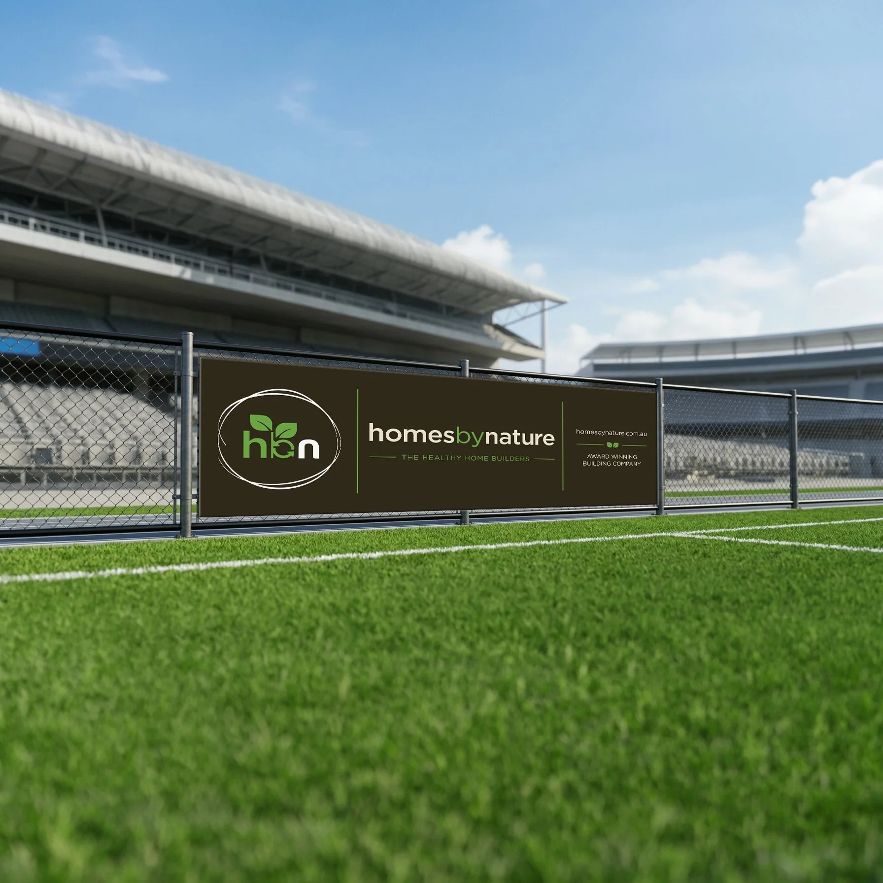 Fresh new signage designed for Homes by Nature to be installed along the Gloucester Park boundary fence 👌
Designed to create strong visibility while complementing the surrounding space, this project was all about clean presentation and maximum impac