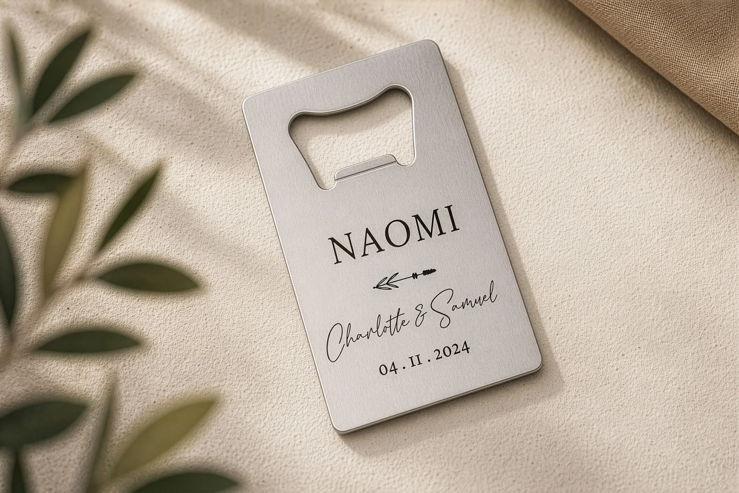 Personalised Bottle Openers for weddings in Margaret River.