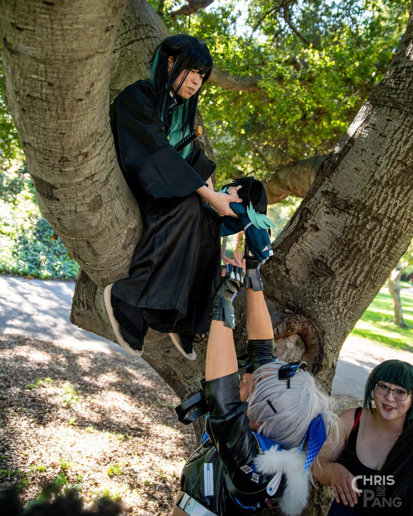 It's dangerous to climb alone, so take the plushie...
#Muichiro: @froppyblah 
#SilverWolf: @prisarisma 

Photos from the NorCal Spring Gathering are now complete. You can find them on FB or my site: https://chrispang-productions.com/2024/norcal-sprin