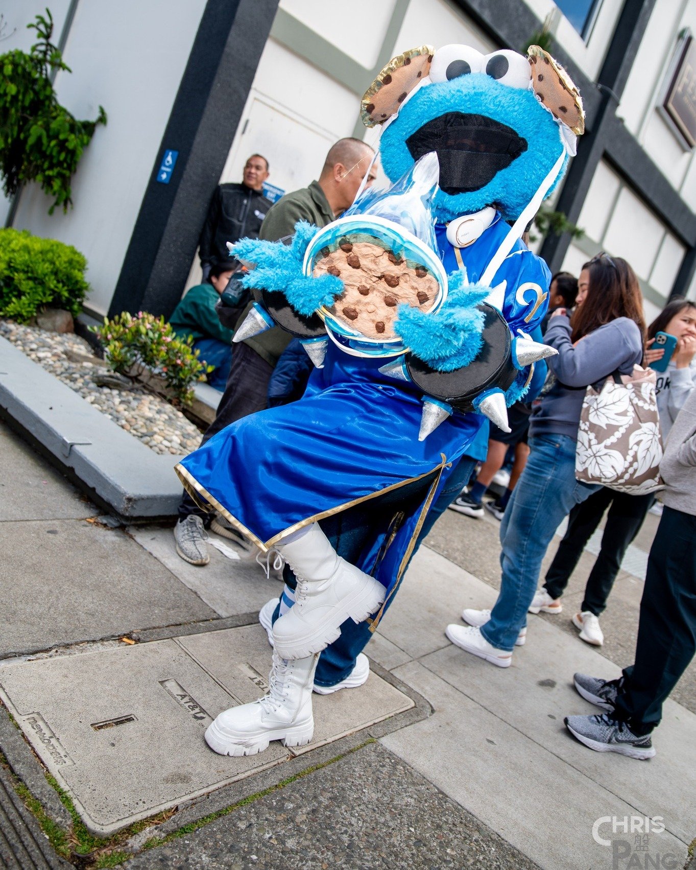 Not even Marvel can create a crossover that can surpass this awesome power.
#CookieMonsterChunLi: @uptilsleep 

Photos from the 1st week of the NorCal Cherry Blossom Festival are up. You can find them on FB or my site: https://chrispang-productions.c