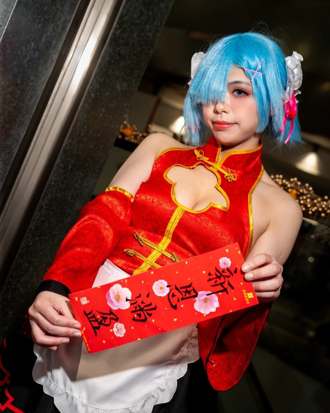 Happy Lunar New Year 2026!
恭喜發財
新年快樂
#Rem (Chengsom ver): @lamsiukat 

A sneak peek to my first international cosplay event hosted by @coslife.station. I was happy to meet cosplayers in Hong Kong and to see more of the city. I'm looking forward to ex