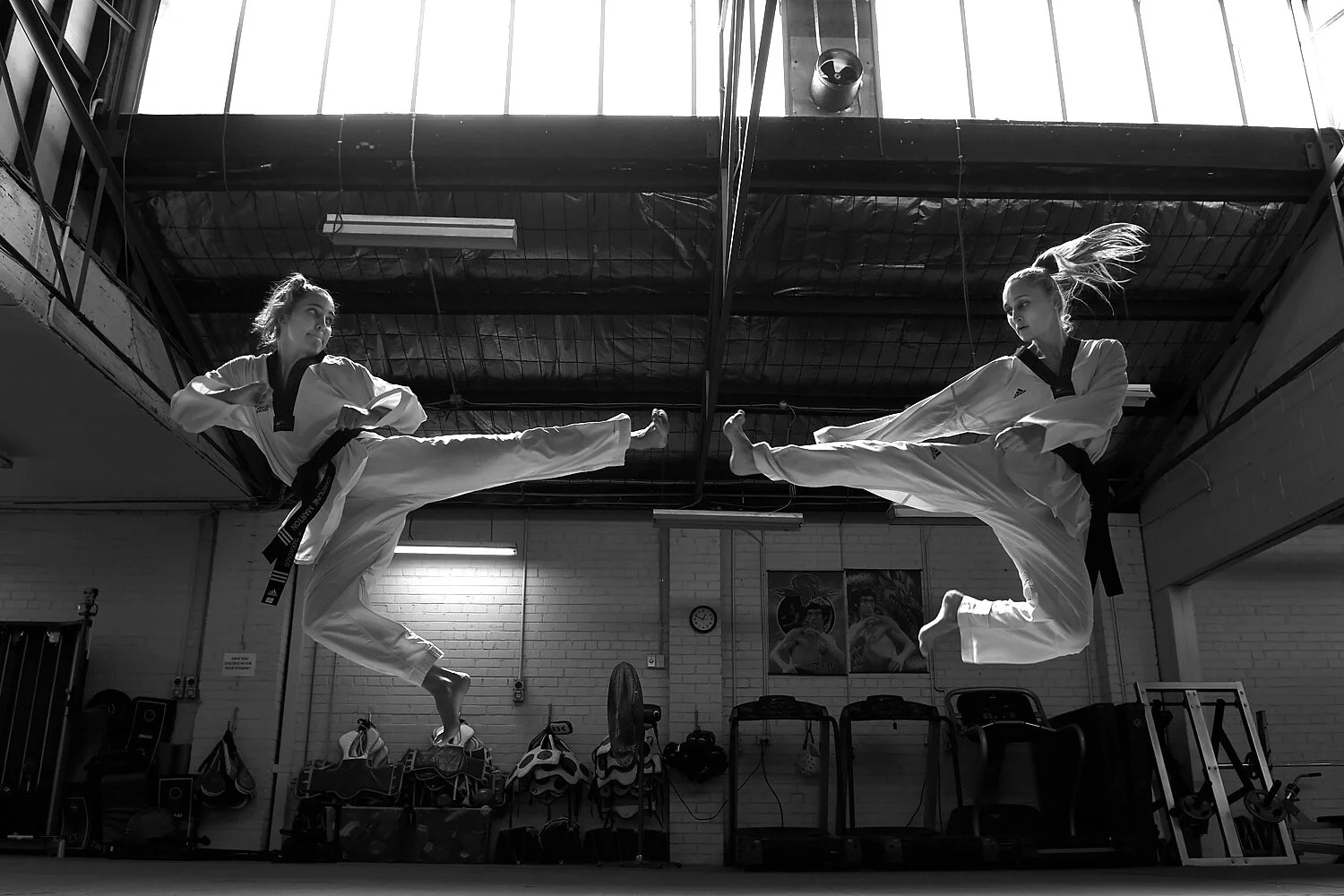 Sisters Caroline Marton (left) and Carmen Marton (right) training together in Sydney, Friday, Aug. 16, 2013. Caroline and Carmen have been selected to represent Australia at the 2016 Rio Olympic Games in August.