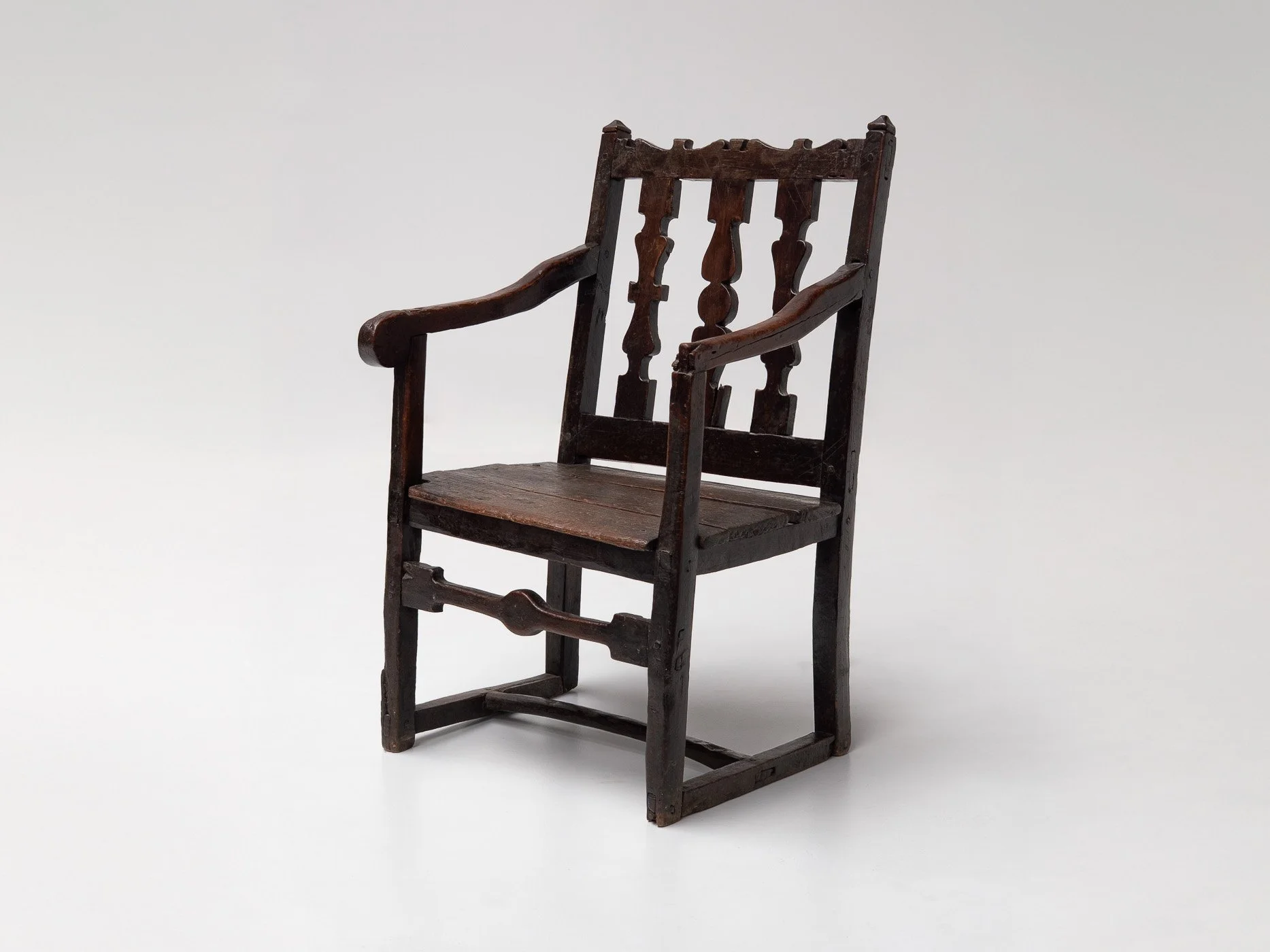 18th Century French Provincial Oak Armchair <br><br>