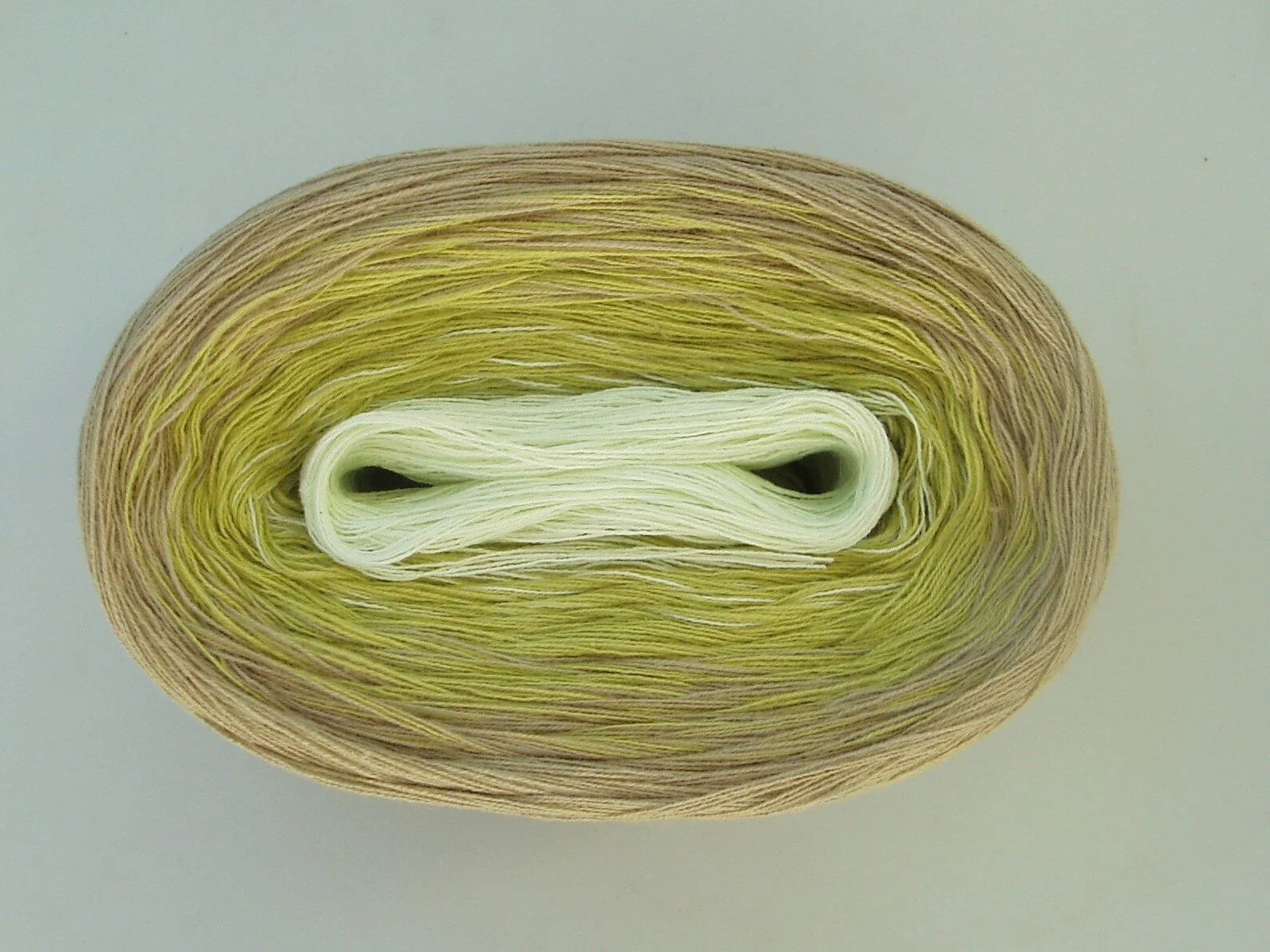 KEY LIME PIE | Color Changing Cotton yarn | 240 yards/50 gr | Fingering Weight