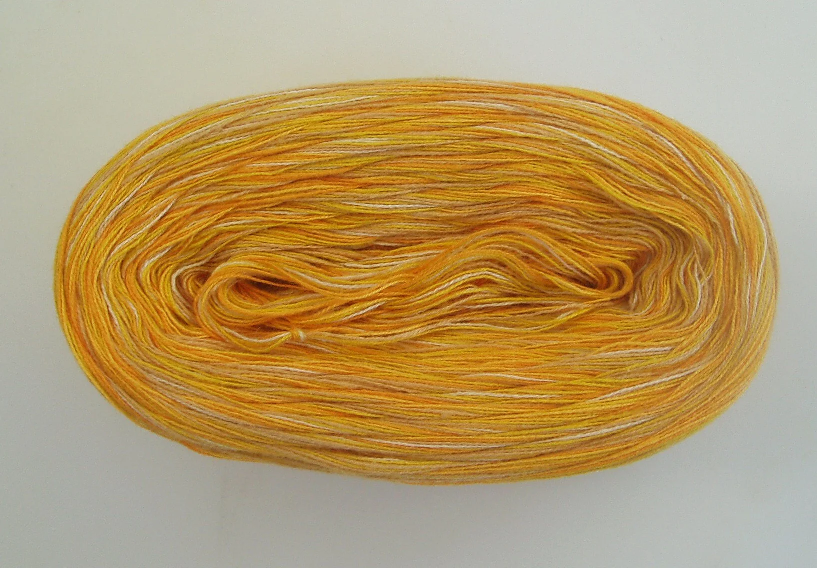 GOLD HEATHER | Sport Weight | Cotton yarn (100 gr /320 yards)