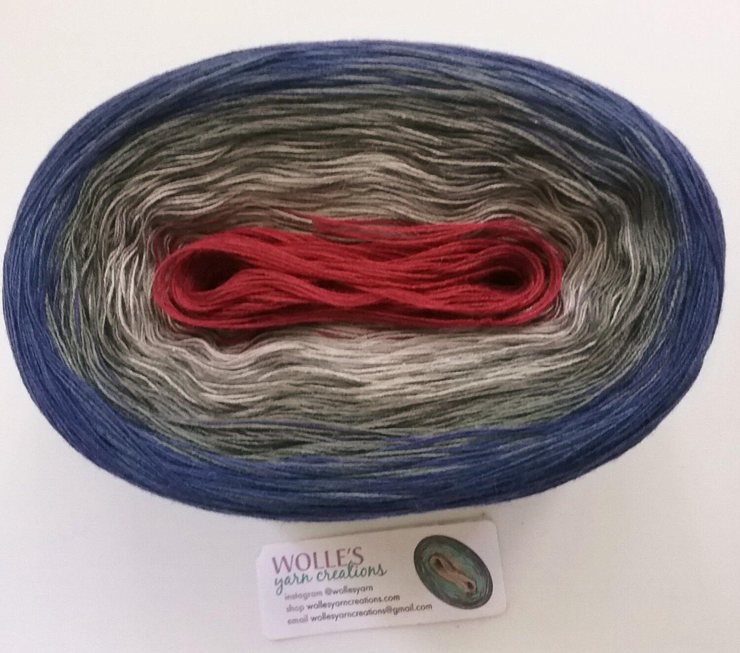 Kit: EDINBURGH + BLACK, Cotton yarn