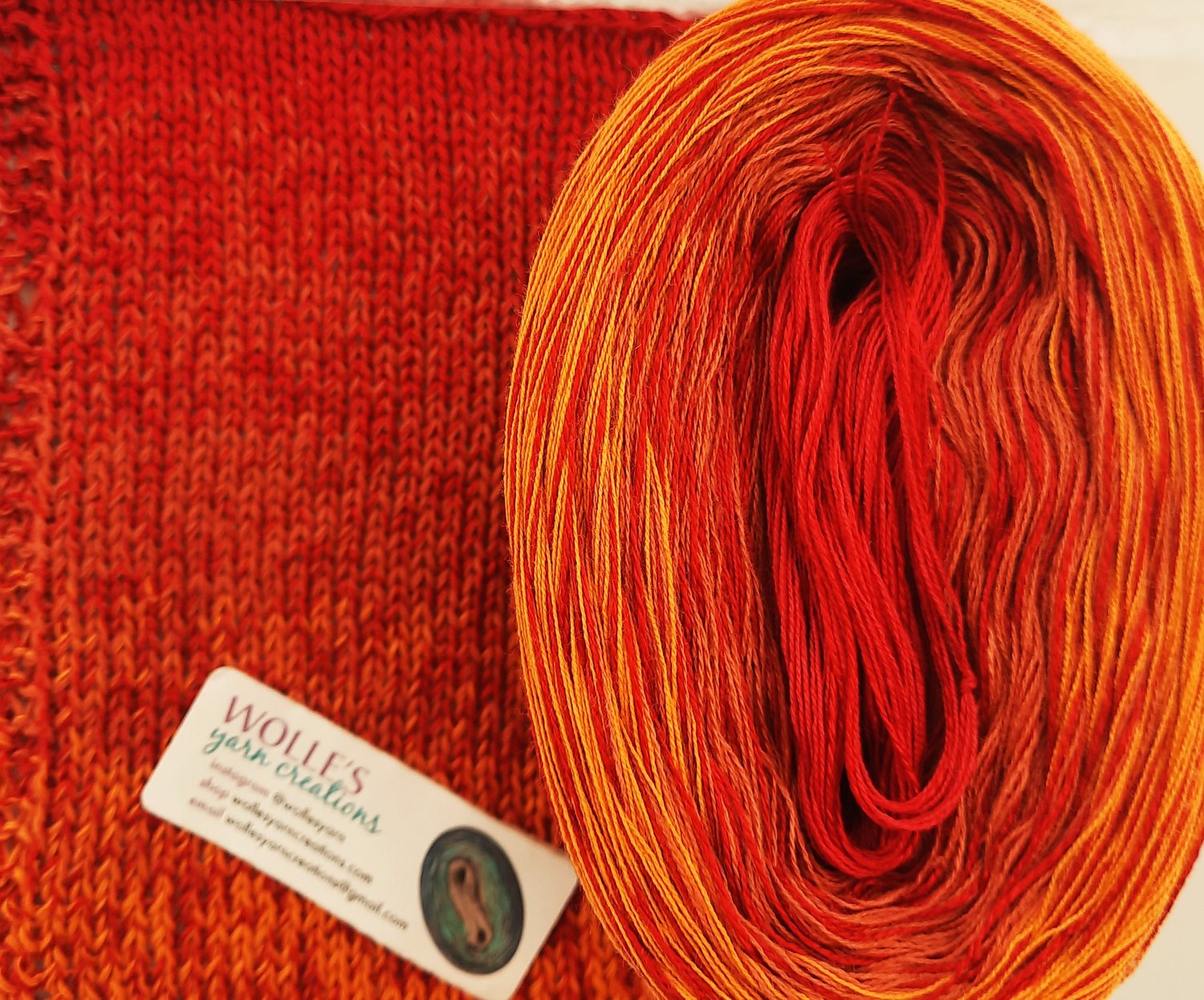 Bohemian Silk Yarn by Katia #200 Orange, Mustard, Khaki