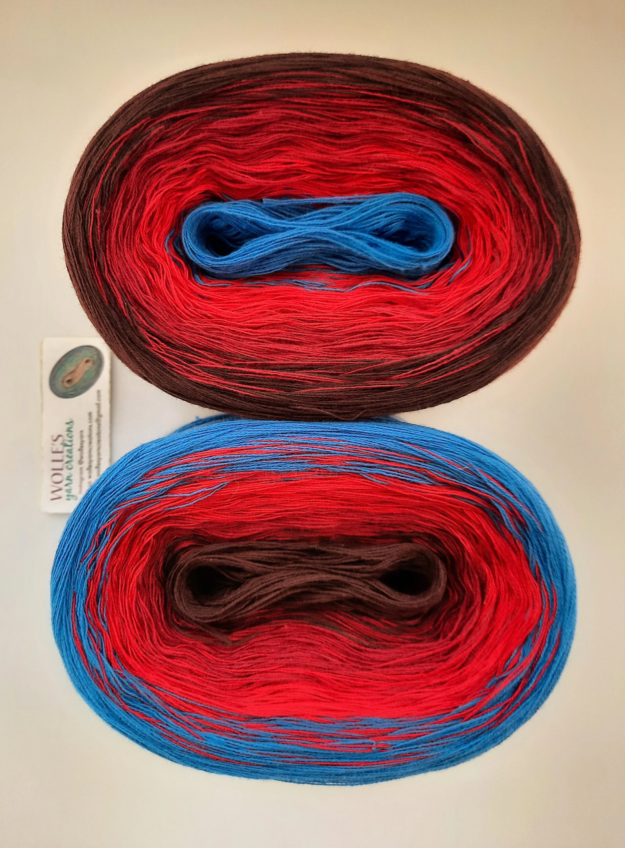 SUNSET, gradient yarn for knitting and crocheting — Wolle's Yarn Creations