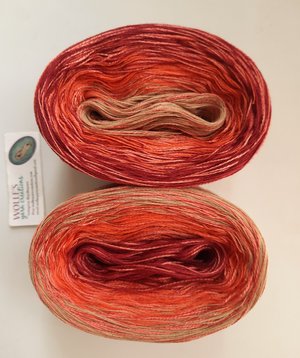 BJORN, Color Changing Cotton yarn, 480 yards/200 gr