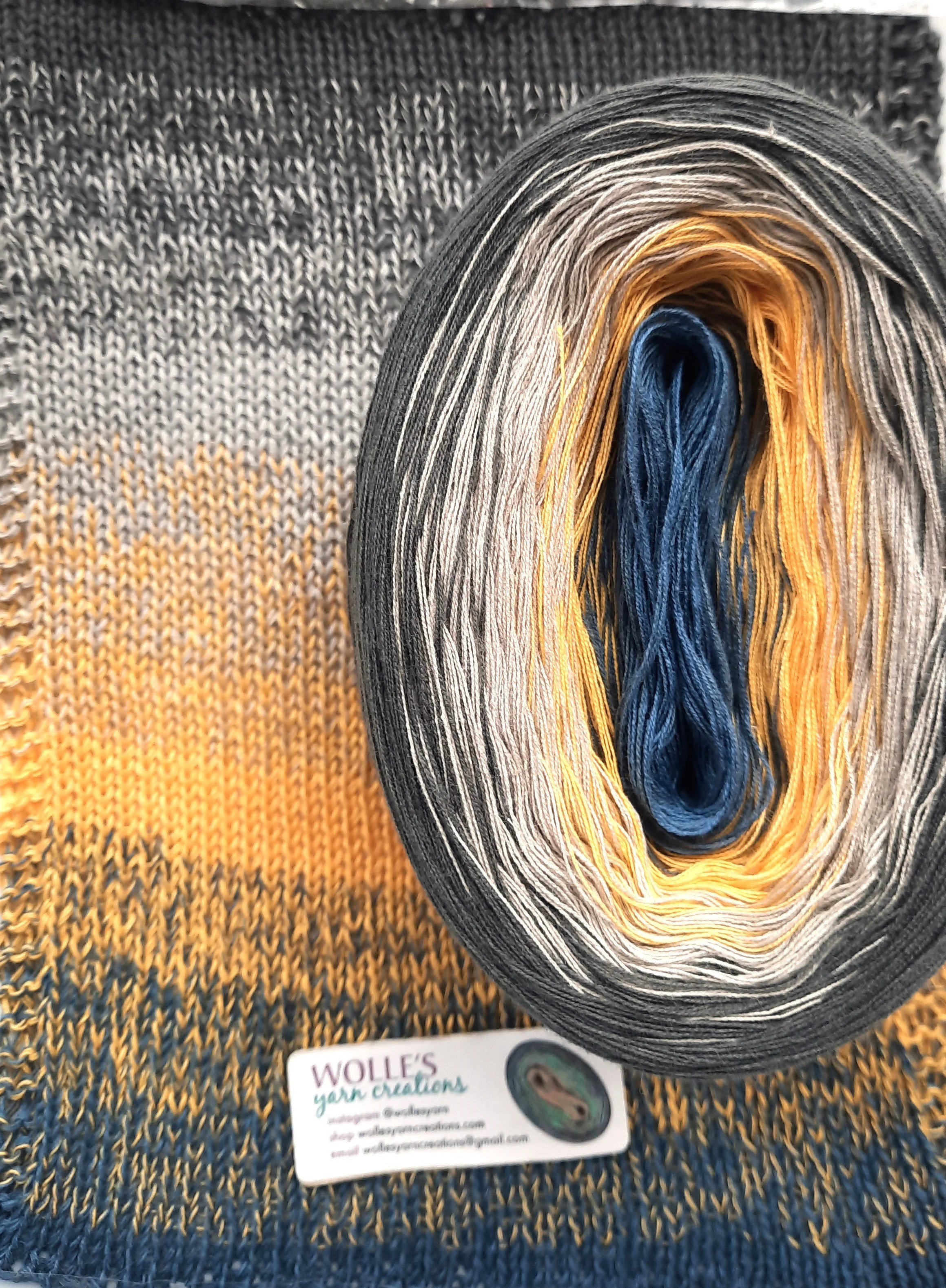 ZEPHYR, gradient yarn for knitting and crocheting — Wolle's Yarn Creations