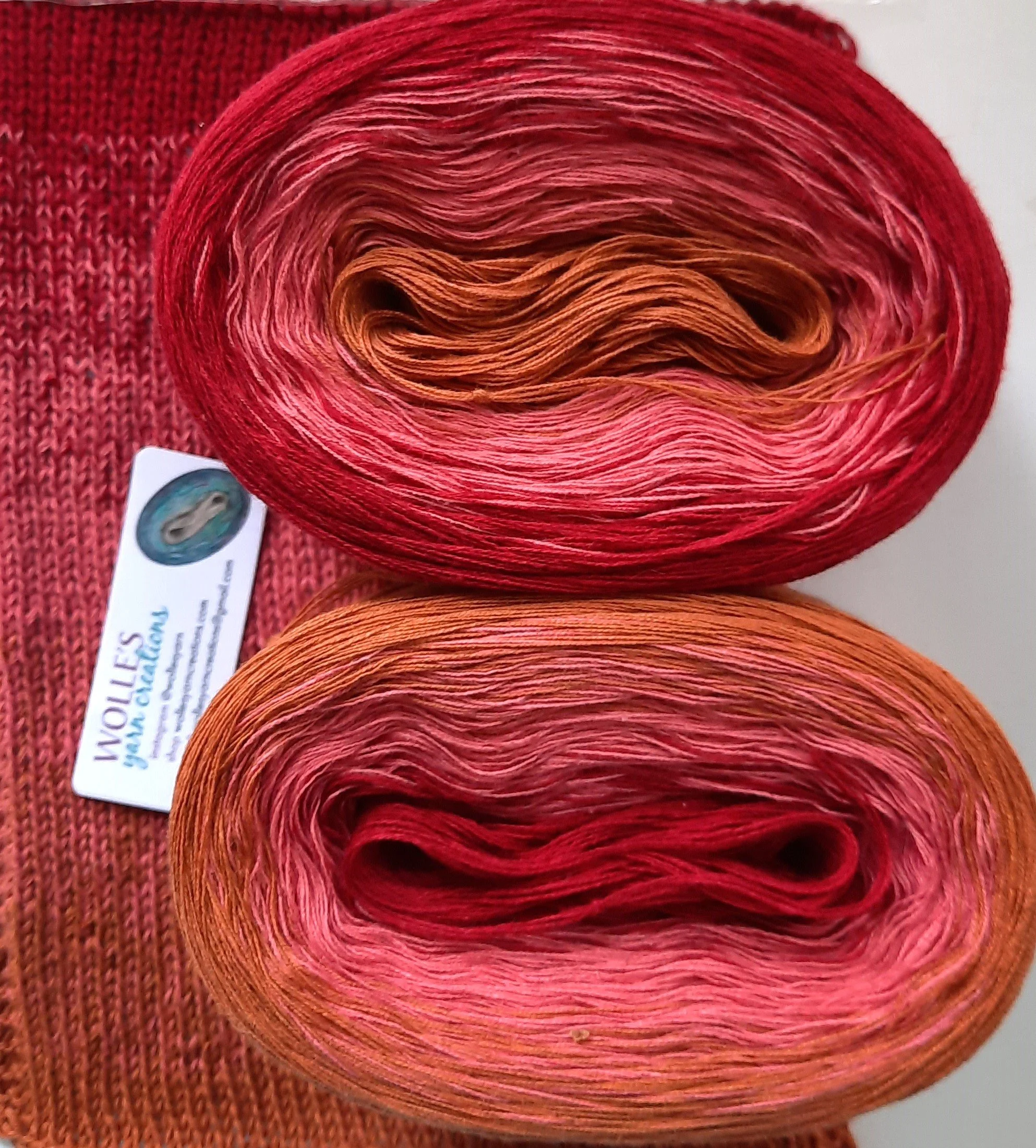 Wool Pattern Changing Color Wolle's Yarn Creations