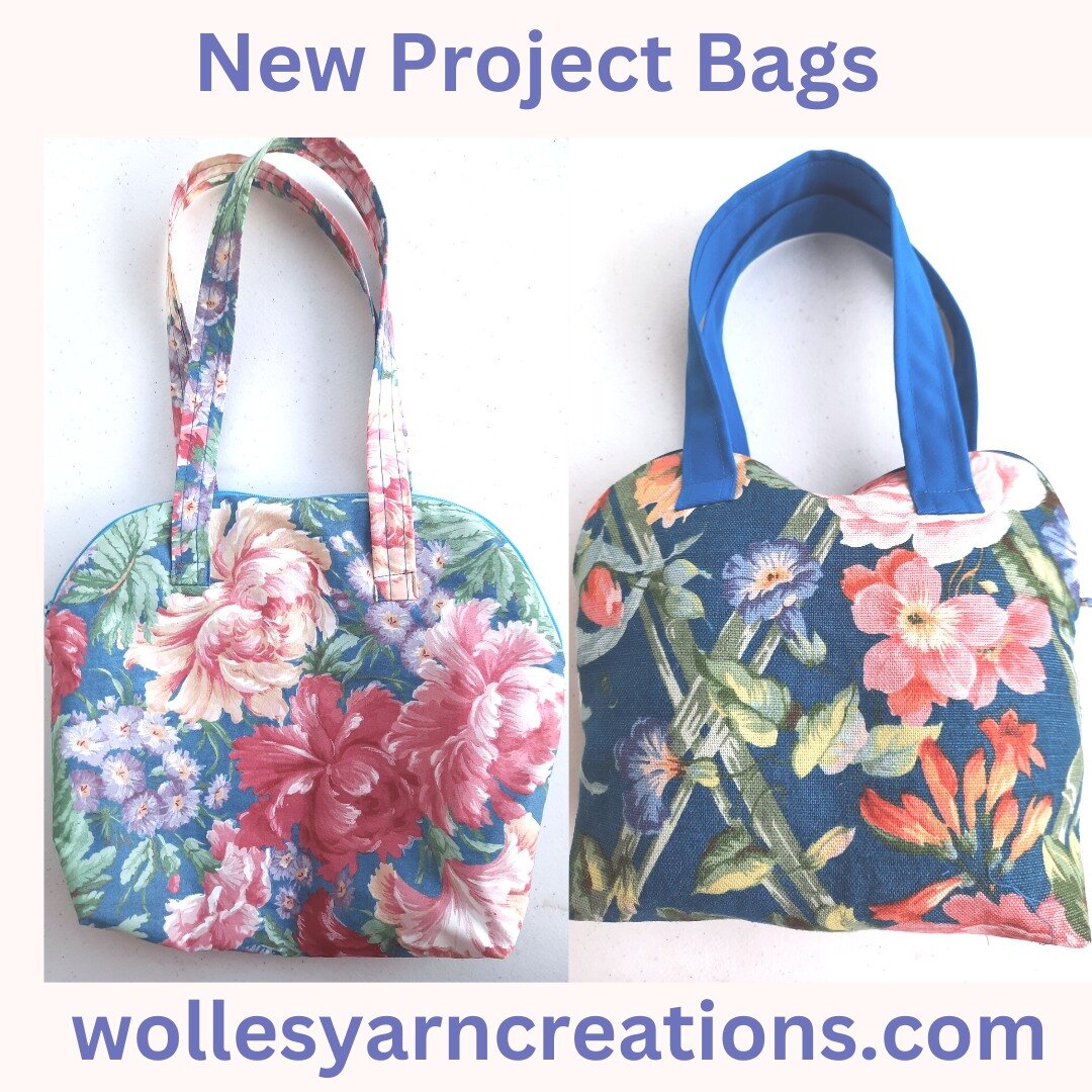 New Project Bags - hand-made, limited quantities. 22 different designs and colors. Order yours today. 😀 wollesyarncreations.com
.
.
.
.
.
.
.
#yarnaddict #yarnlove #loveyarn #yarnporn #yarnlover #yarnstagram #yarnspirations #yarnstash #yarnaddiction