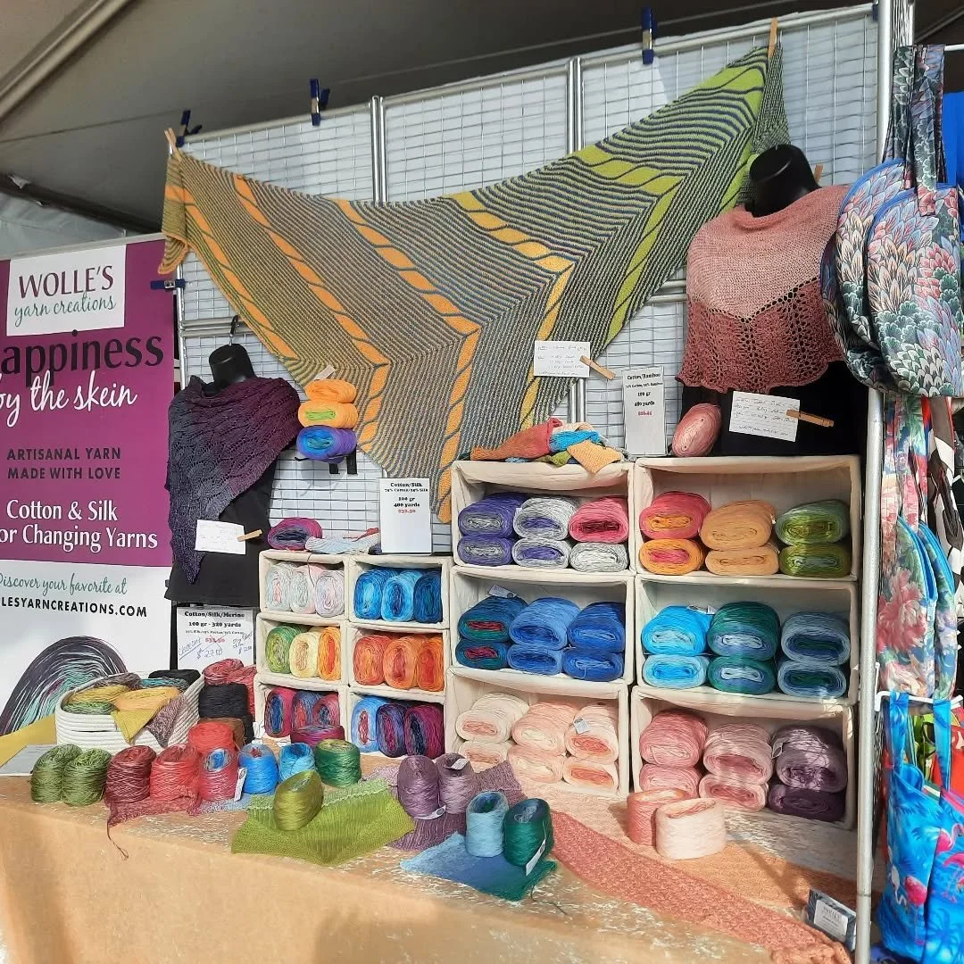 Fall Fiber Festival in Orange, VA this weekend. Today 10 -5, tomorrow 10 - 4. 
We are in crafters tent 1.
.
.
.
.
.
.
.
.
#fallfiberfestivalandmontpeliersheepdogtrials #fiberfestival #knitting #crochet #orangeva #handmade #fallfiberfestival #nevernot