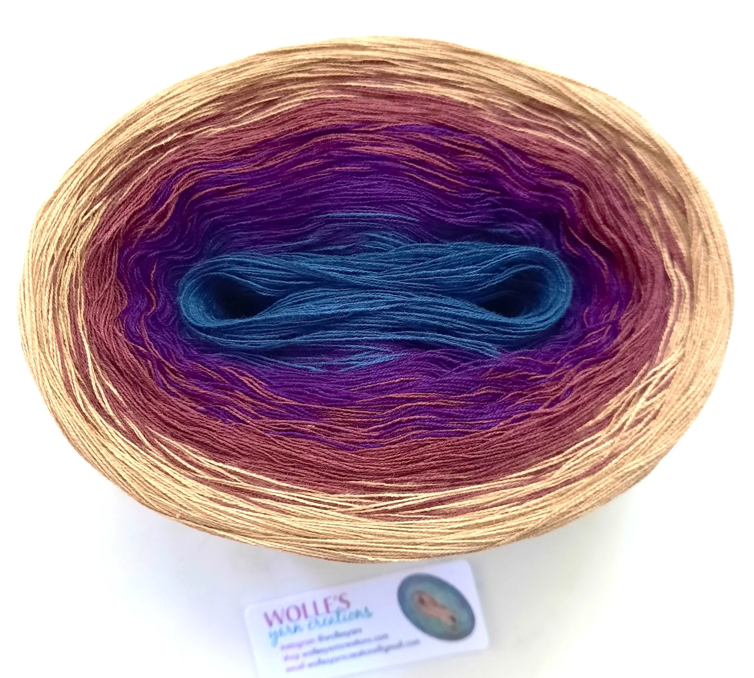 MYTH | Color Changing Cotton yarn | 720 yards/150 gr | Fingering Weight ...
