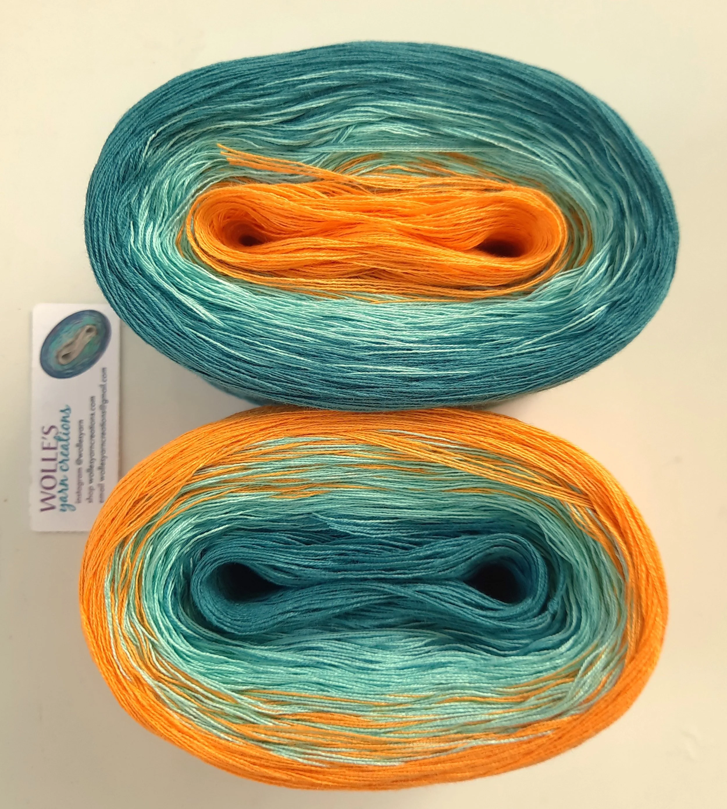 RAPHAELA | Color Changing Cotton yarn | 480 yards/100 gr | Fingering Weight
