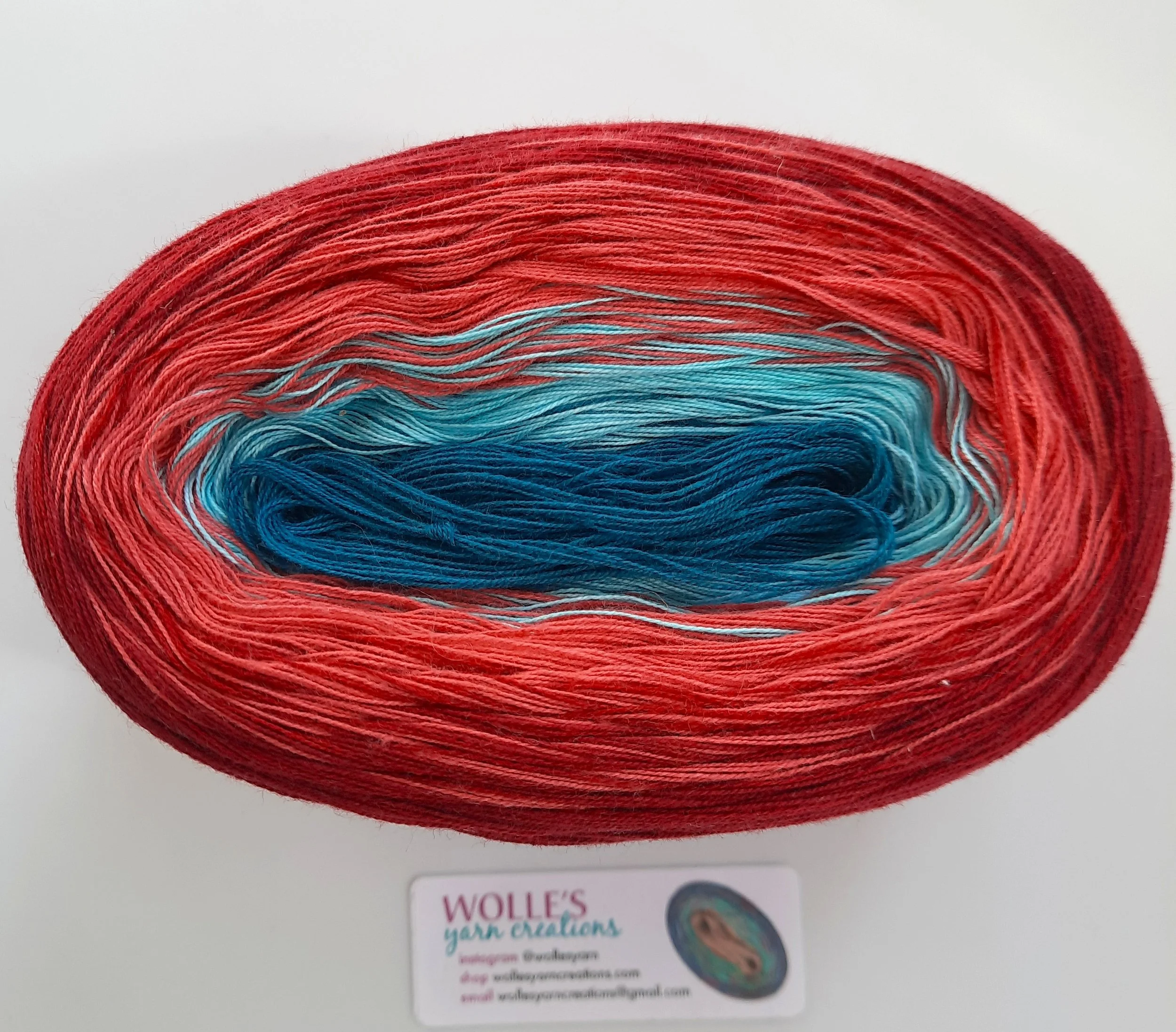 EUROPE | Color Changing Cotton yarn | Sport Weight | 130 gr
