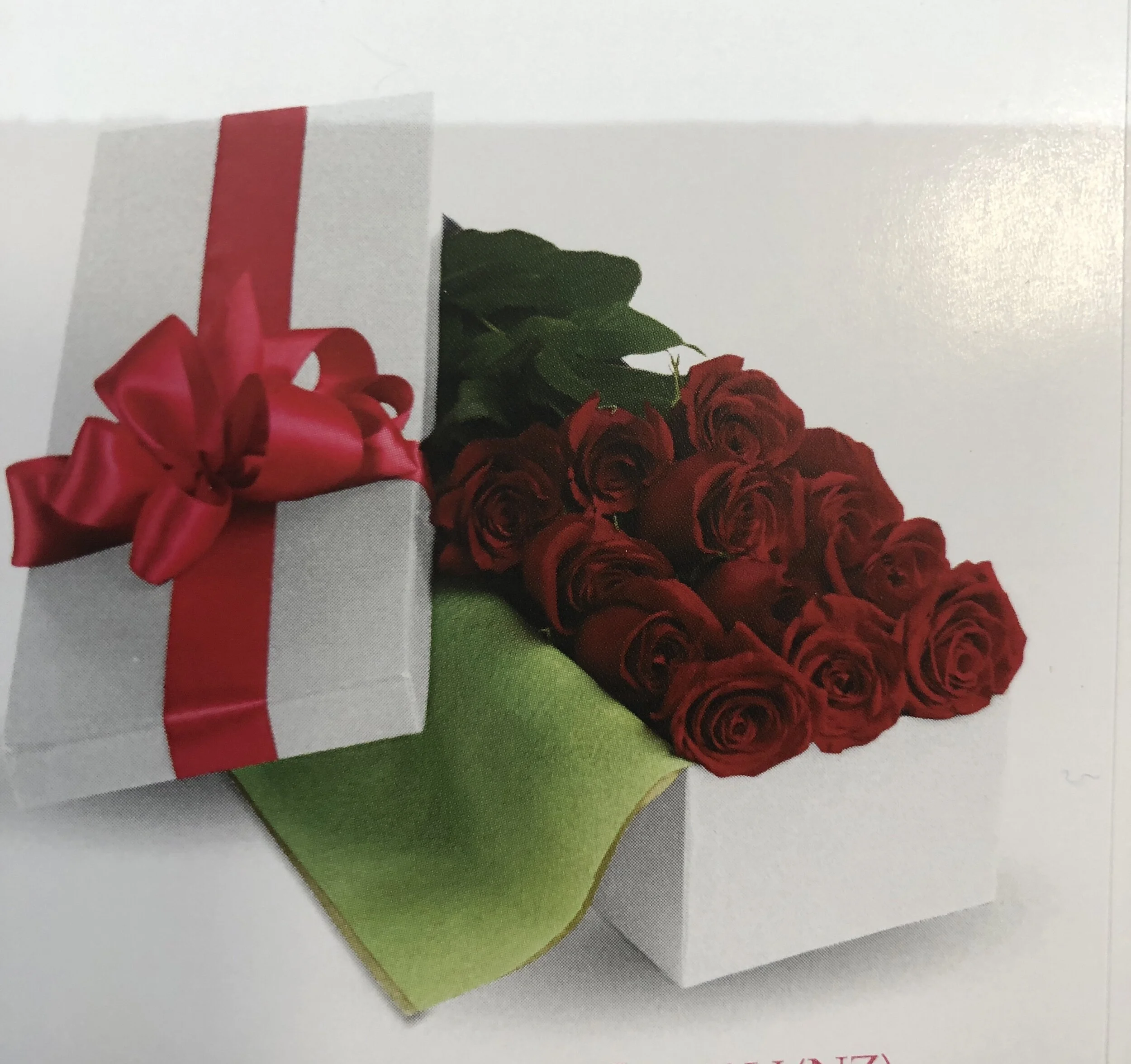 RUBY - Elegant Box of One Dozen Roses 