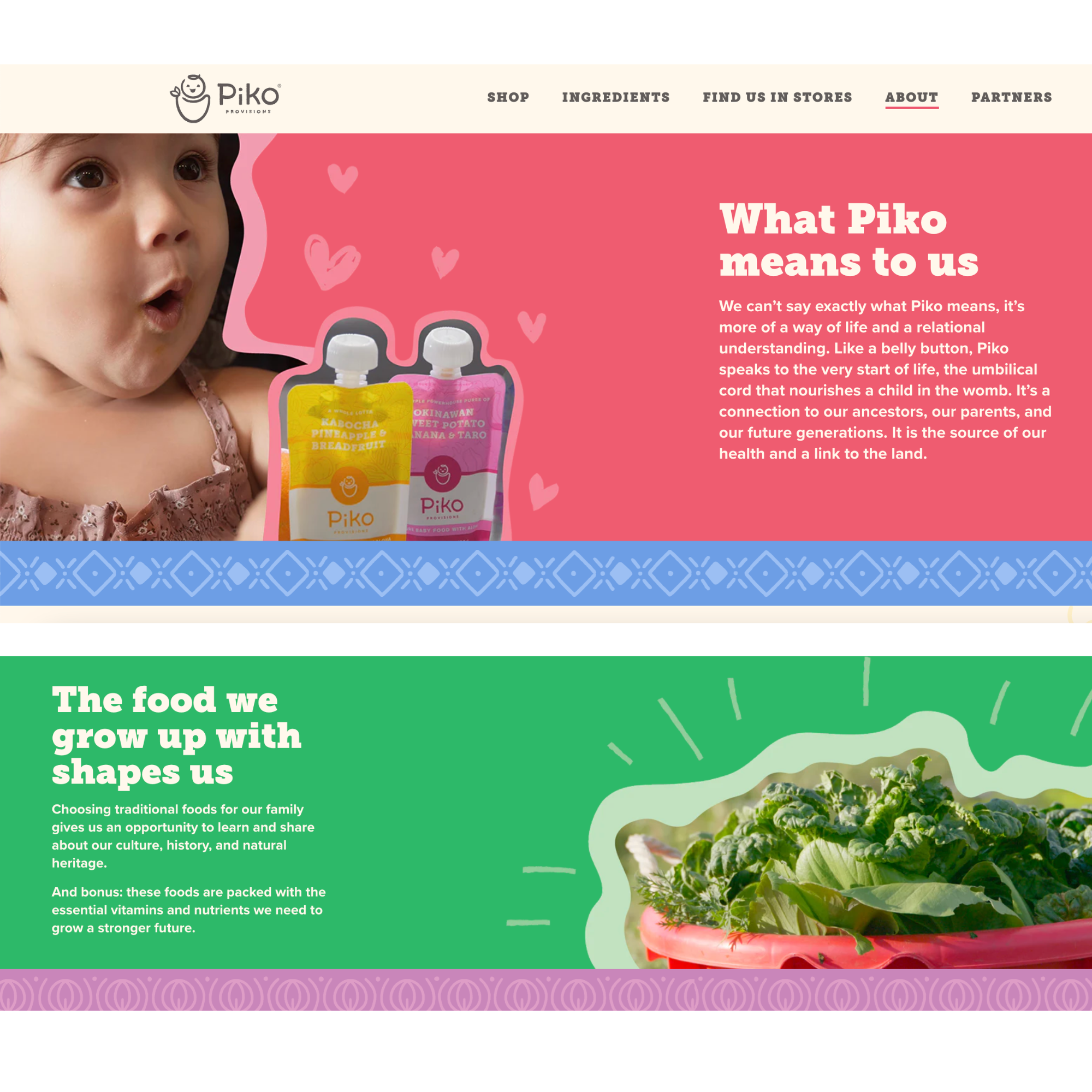 Copywriting for Piko Provisions