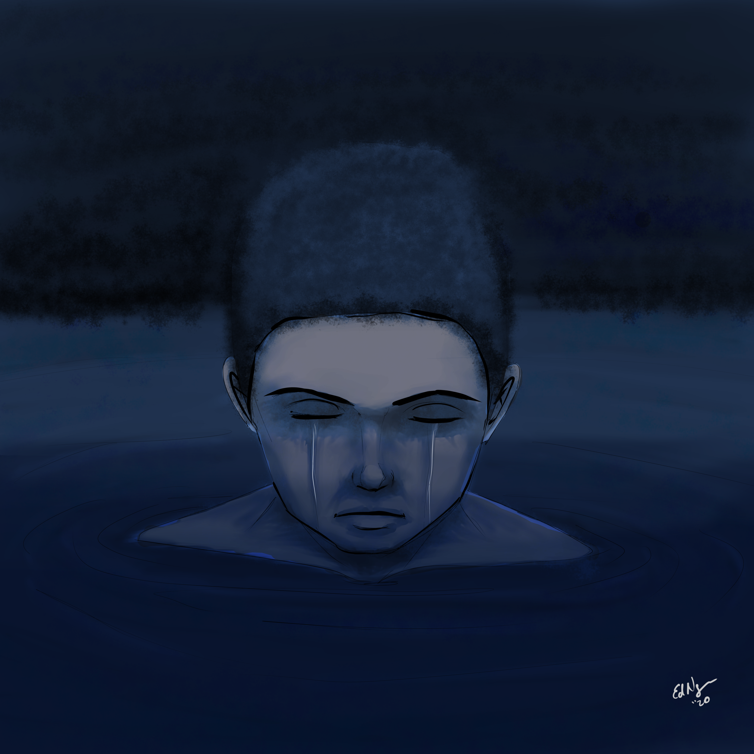   Sinking Drowning ,  Ed Ngai  