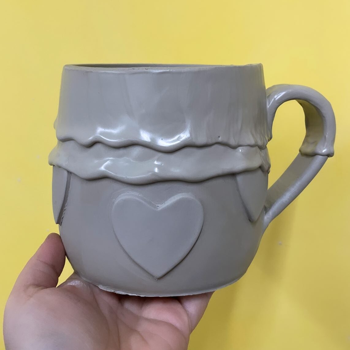 Any coffee lovers? Tea lovers? This mug so for you! 

Partly because it has hearts on but mainly because it is bucket size!! 😂