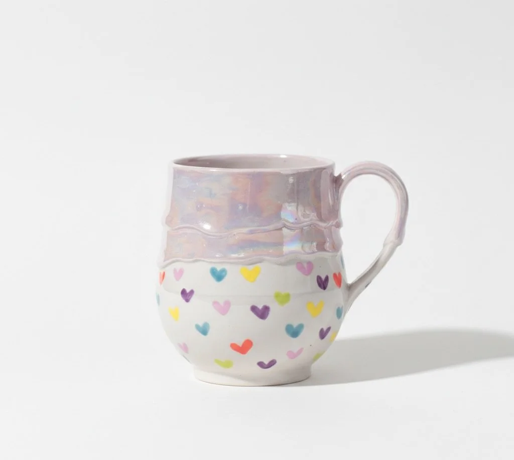 Rainbow Love Heart Mug (Standard 300ml)