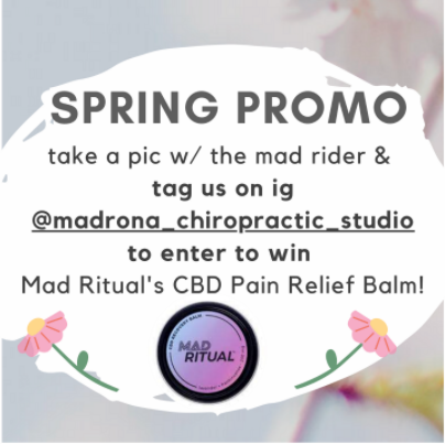 Spring Fling Promo - Enter to win FREE Mad Ritual CBD Balm