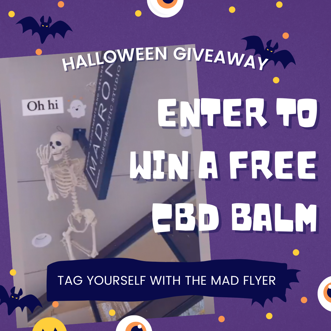 Newsletter 10.15.2 - Halloween CBD Giveaway, Madrona Trick or Treat &amp; Avoid Accidents!