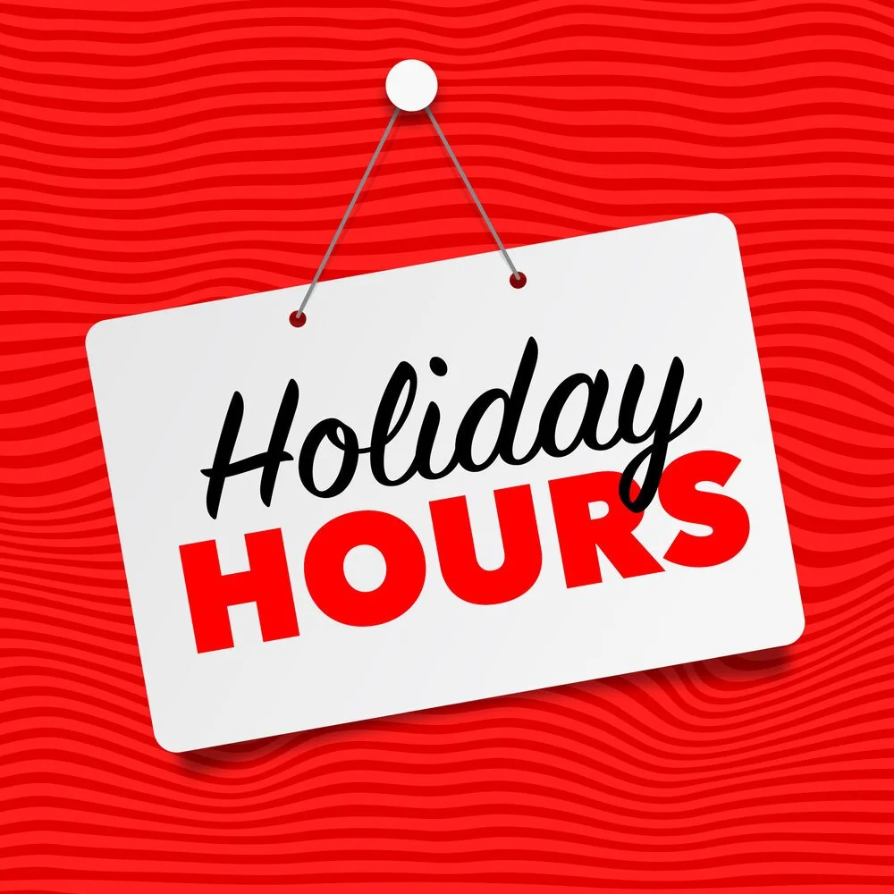 Newsletter 12.17.21 - Open Until Noon on Christmas Eve &amp; New Years Eve