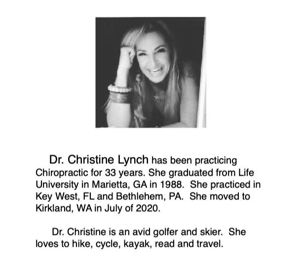 Newsletter 4.1.22 - Meet Dr. Christine -Covering Friday 4/8 Appts