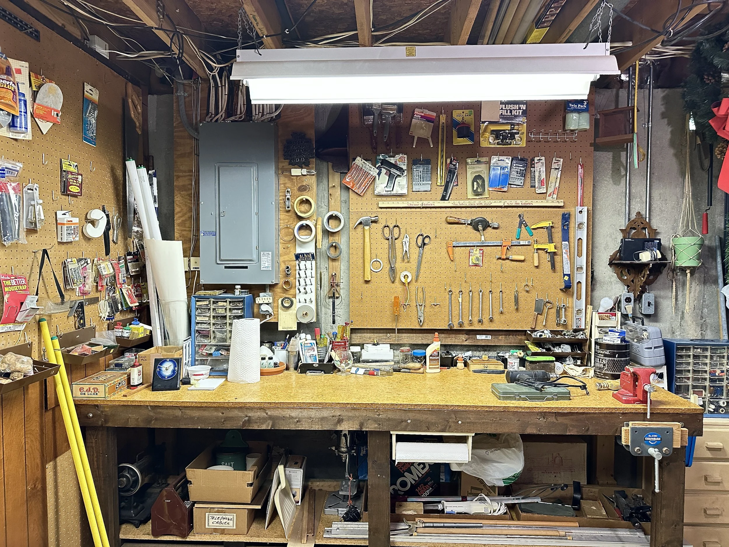  The dedicated workshop area for all your projects.