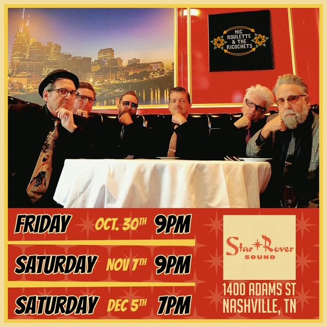 10/30 - Nic &amp; The Ricochets / The Rivieras