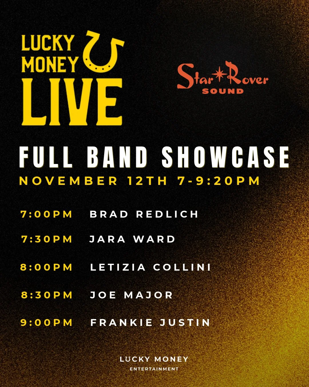 11/12 - Lucky Money Events Presents