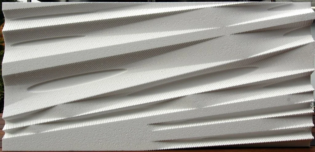 handrail geometry v1: edgy facetted surface