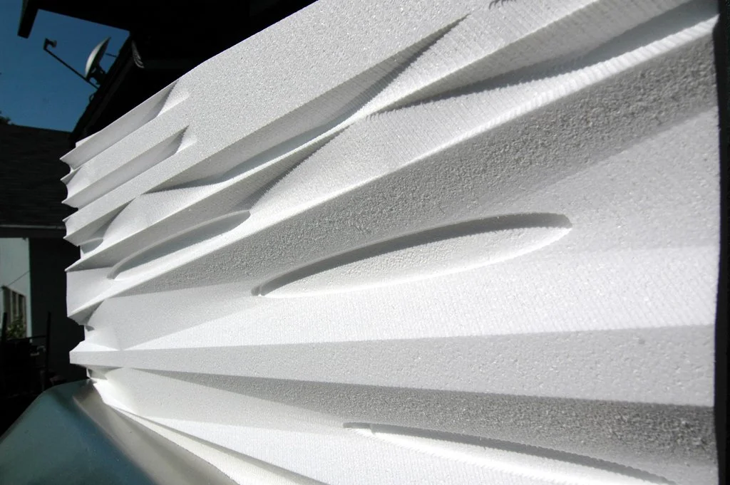 handrail geometry v1: edgy facetted surface