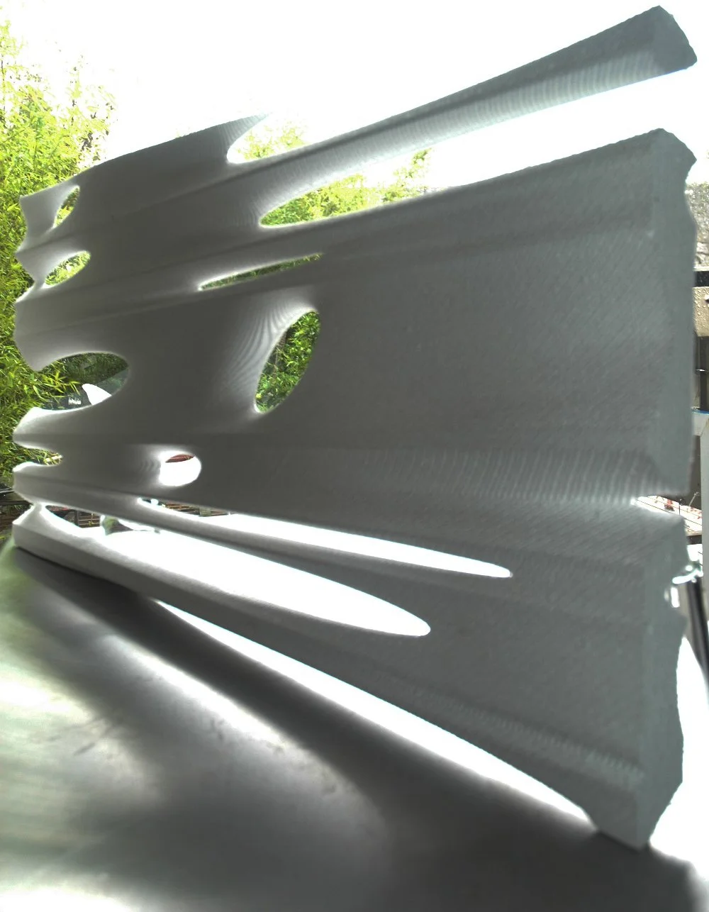 handrail geometry v2: blended surface and smooth transitions