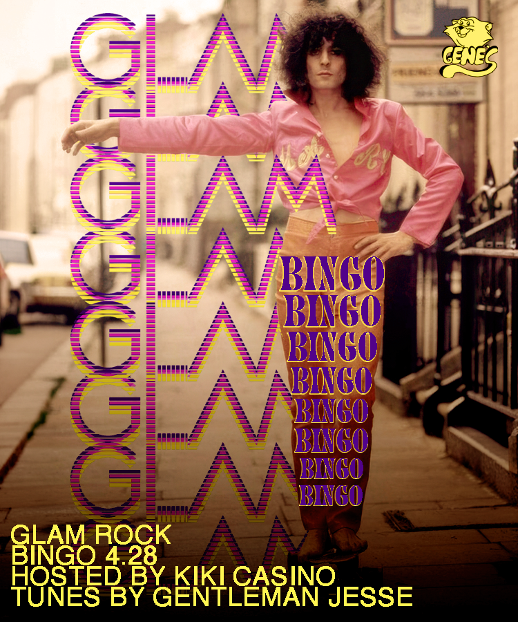 GLAM ROCK BINGO!