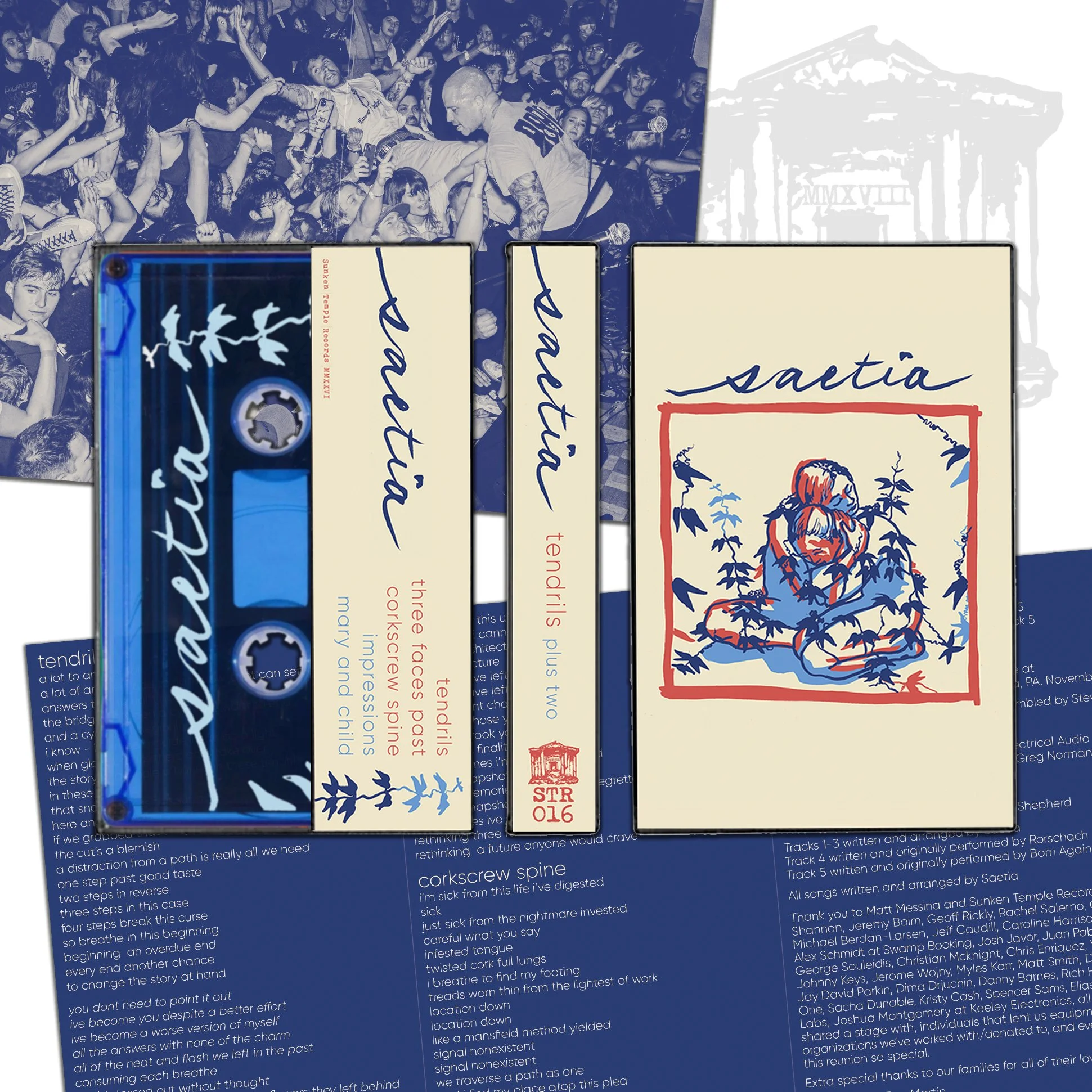 SAETIA Tendrils + 2 Limited Cassette goes live 4/26/26