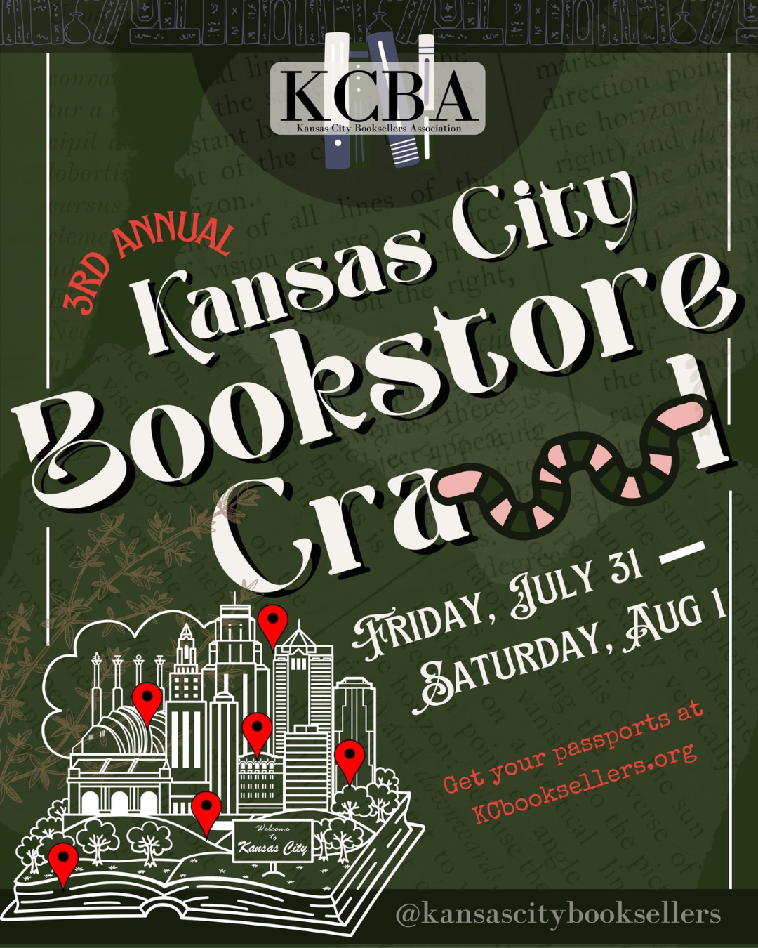 KCBA Bookstore Crawl 2026