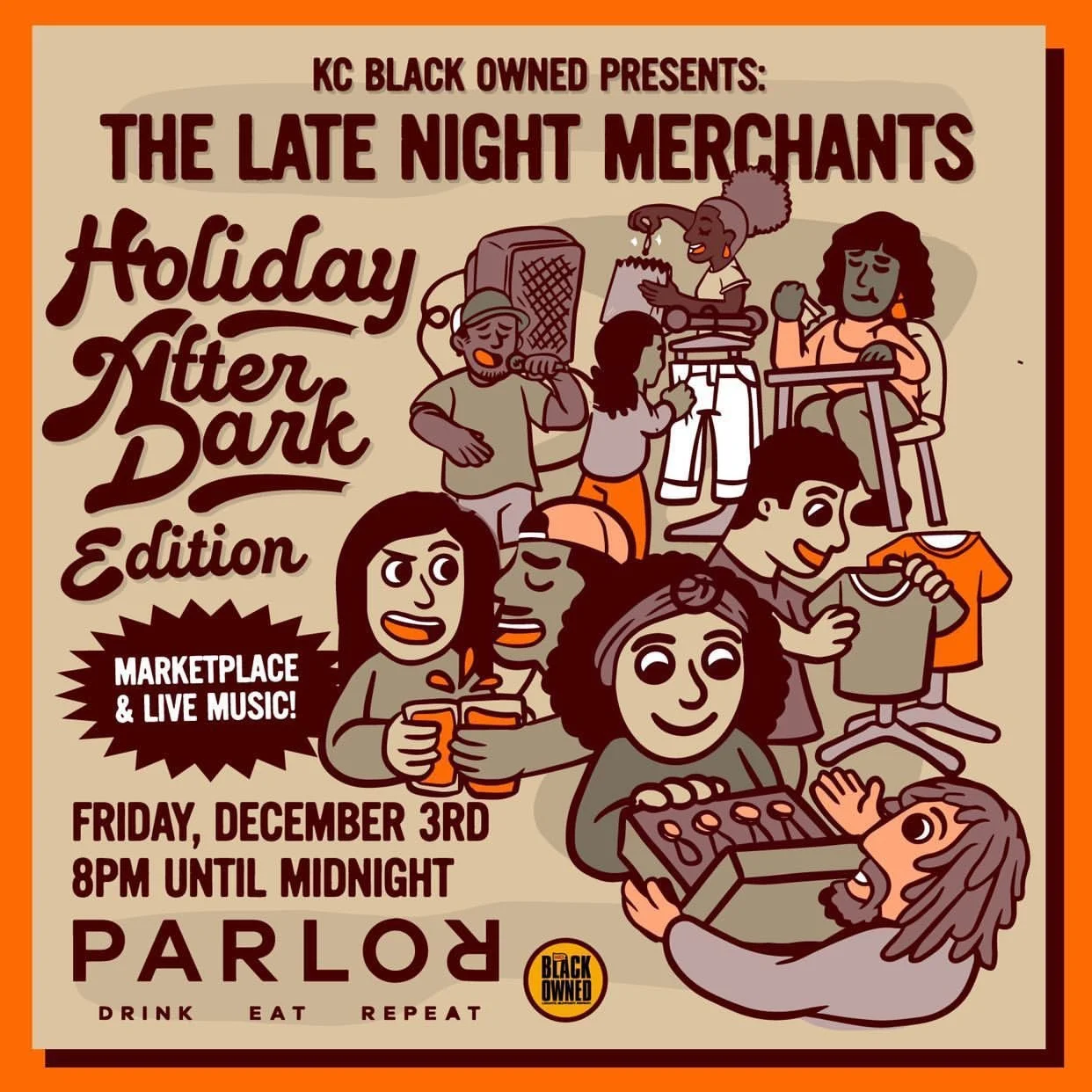 The Late Night Merchants: Holiday After Dark Edition