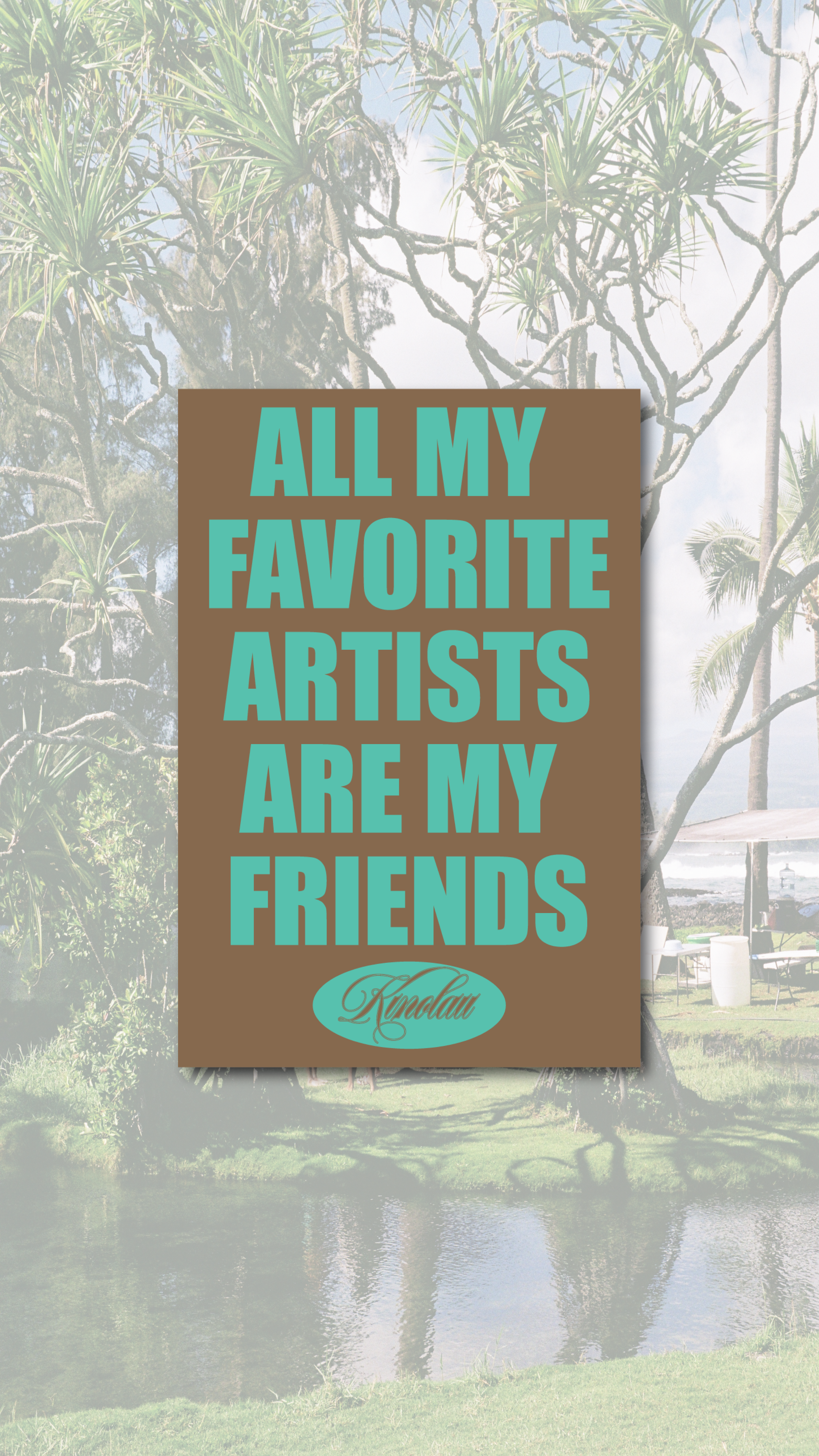Punahele Sticker
