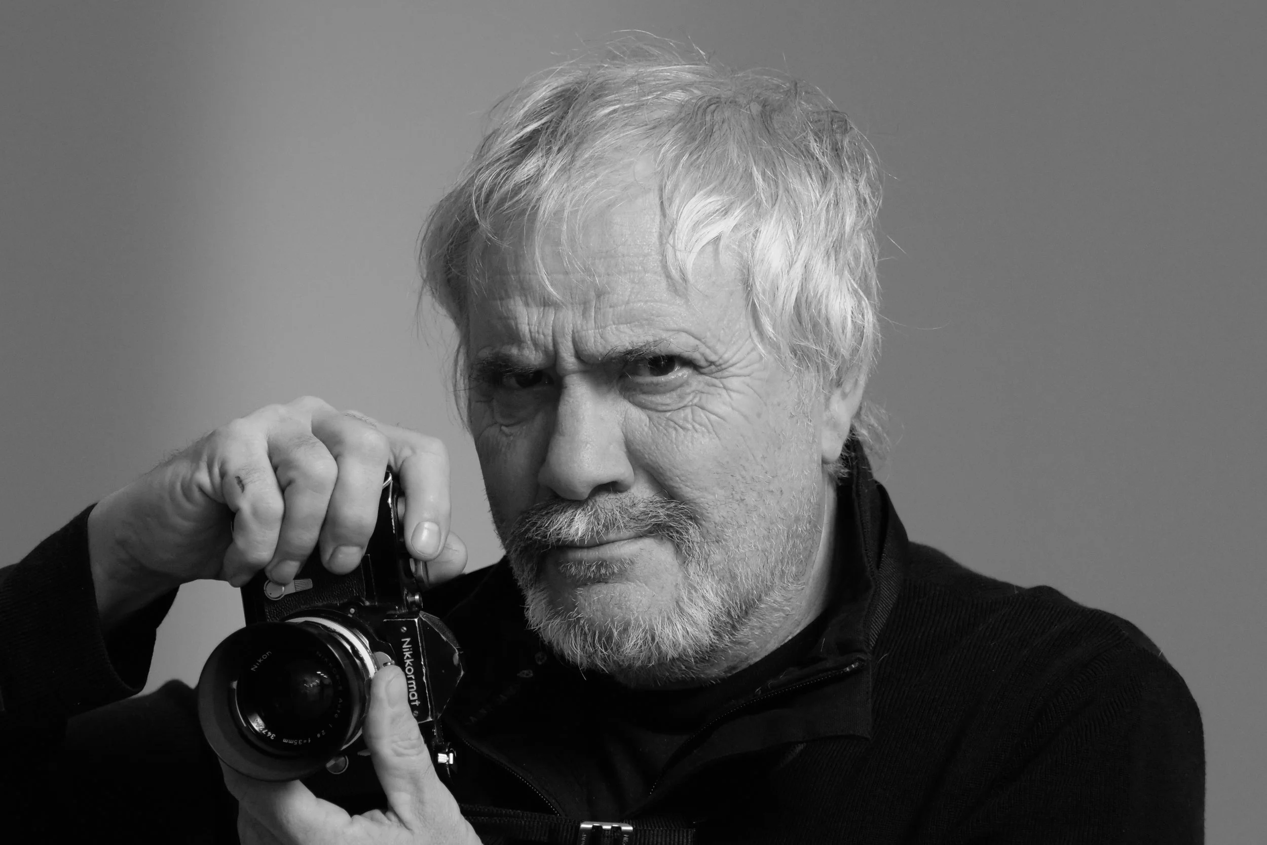 From behind of the lens...