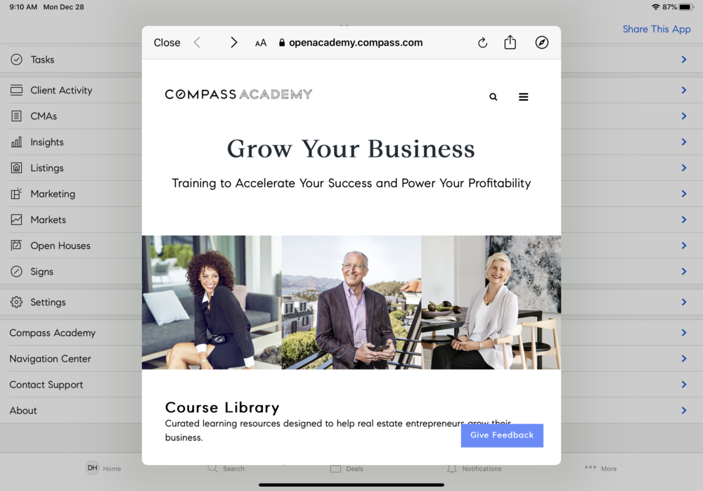 Compass Real Estate Academy