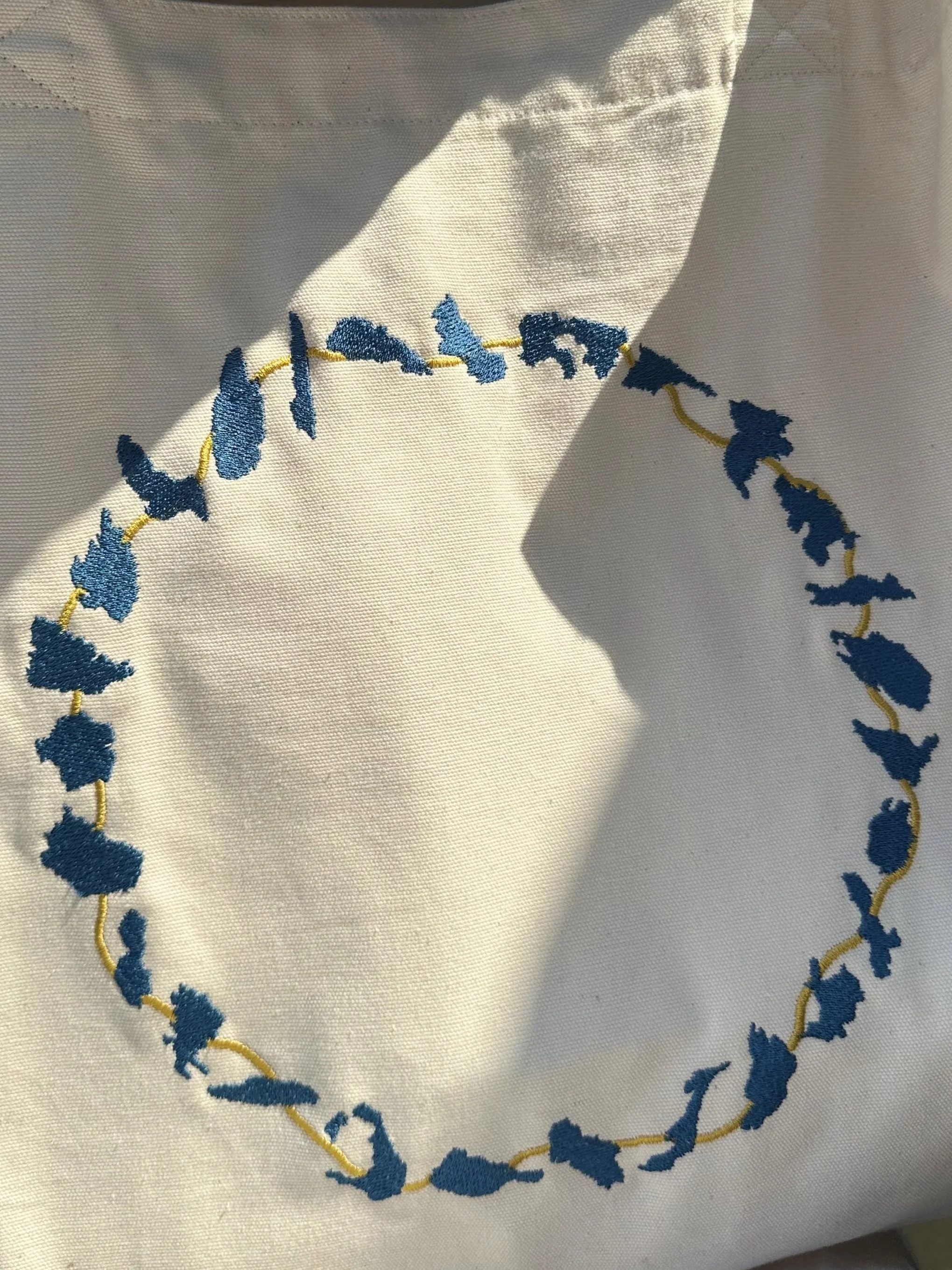 Cyclades tote bag