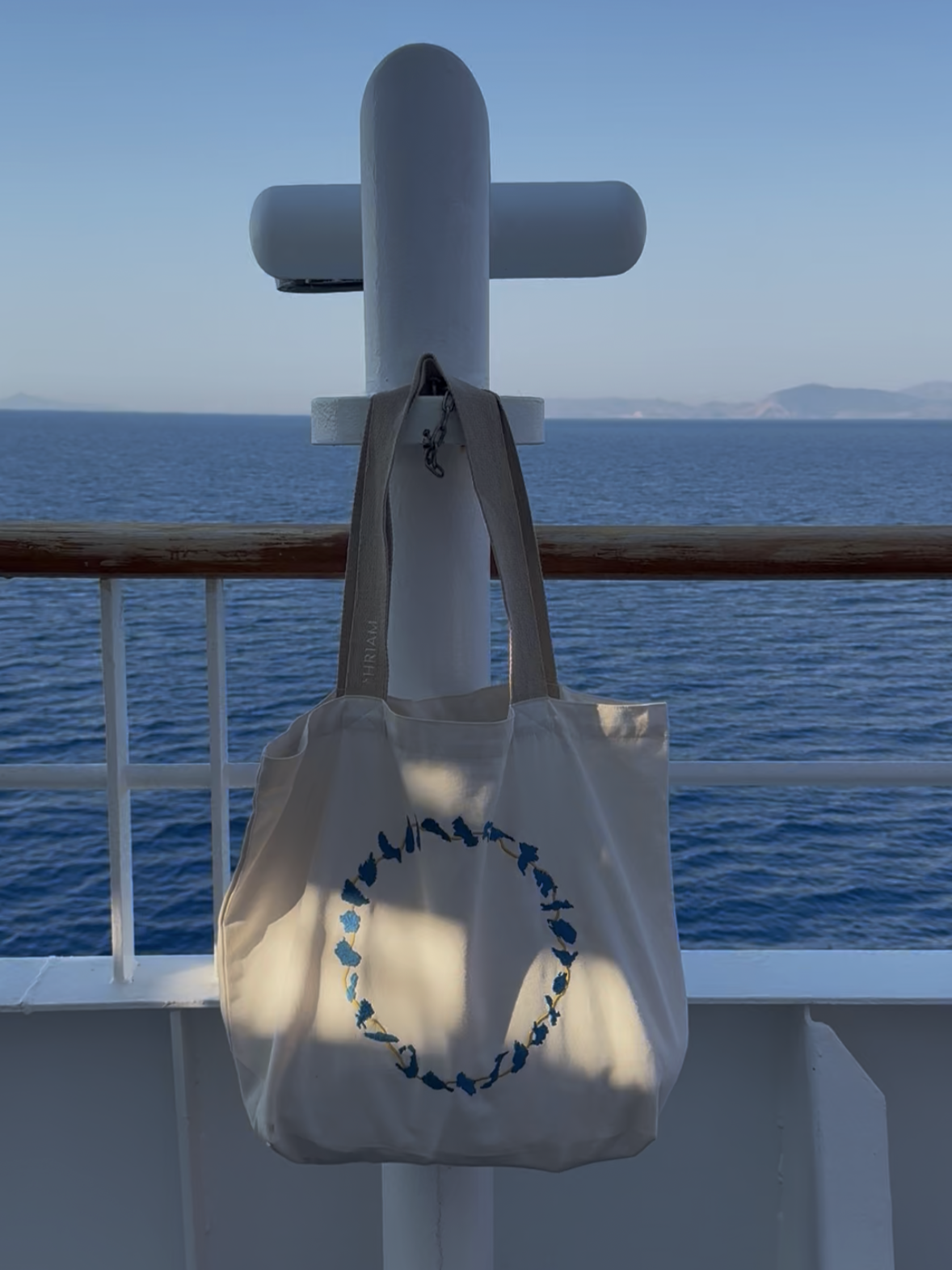 Cyclades tote bag