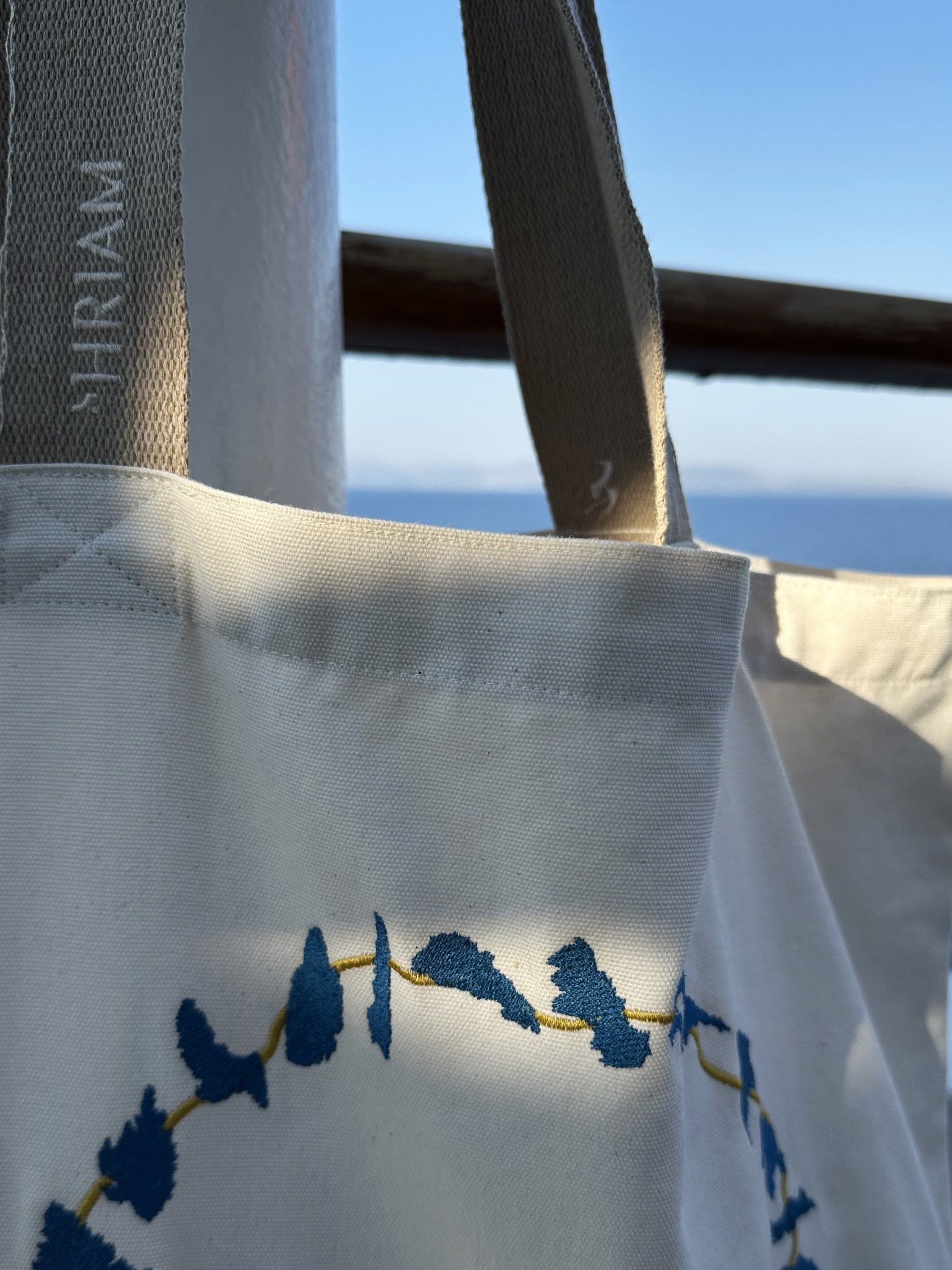 Cyclades tote bag