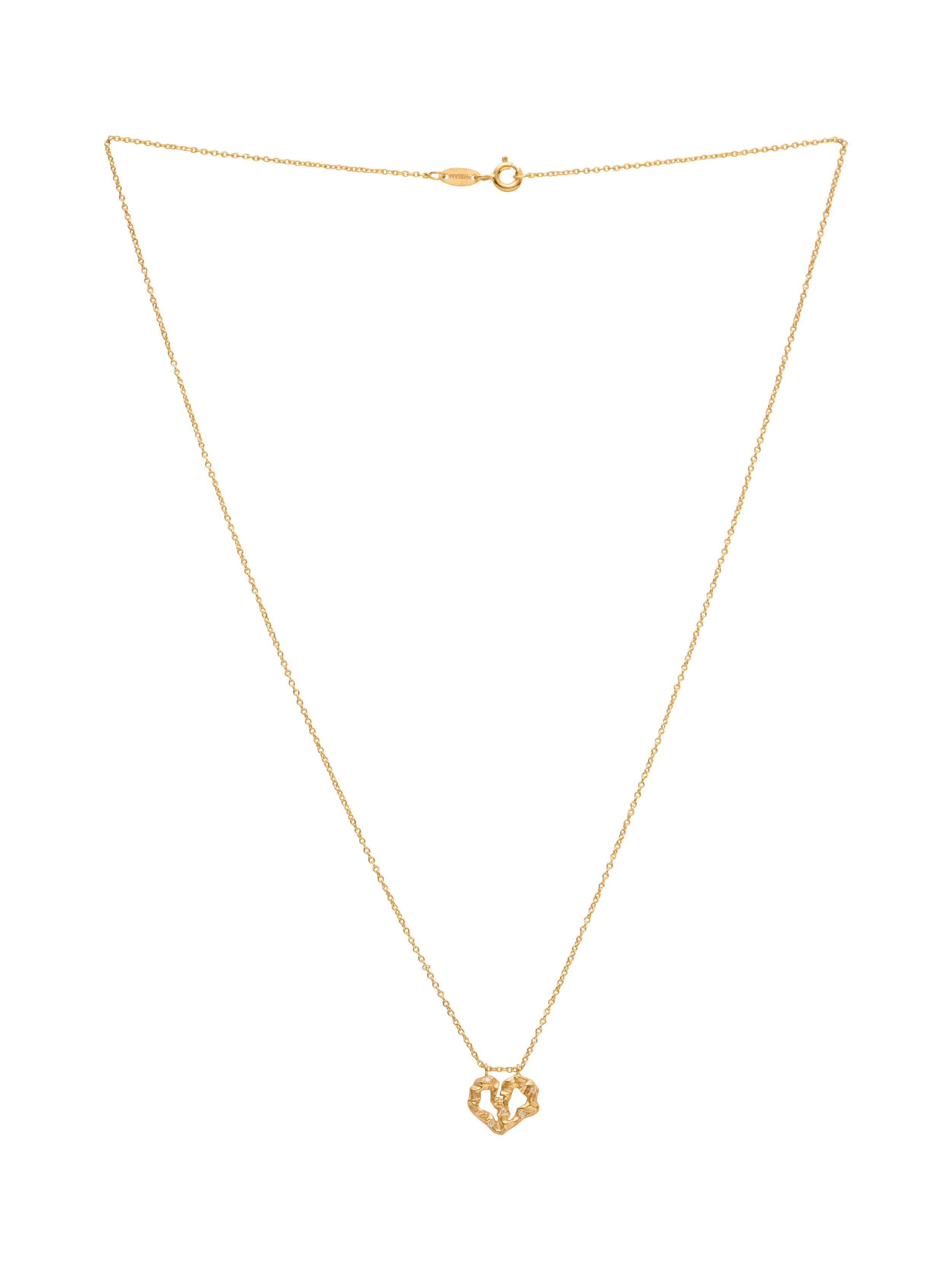 Love collection Brokenhearted 18k gold necklace