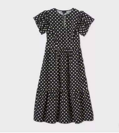 HOW TO WEAR A POLKA DRESS PLUS SIZE
